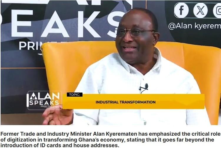 Alan Kyerematen: Digitization Goes Beyond Just "ID Cards and House Addresses