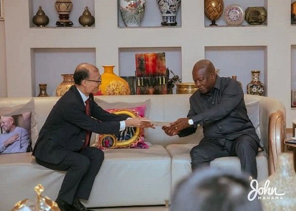 John Mahama's Strategic Meeting with Chinese Ambassador Enhances Ghana-China Relations