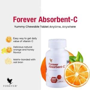 Forever Absorbent-C: Ingredients | Benefits | Uses | Side Effects, Accra - Ghana