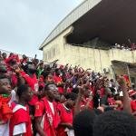 VIDEO: Fans Storm Referee's Locker Room during Half-time in the match Between Asante Kotoko and Aduana Star